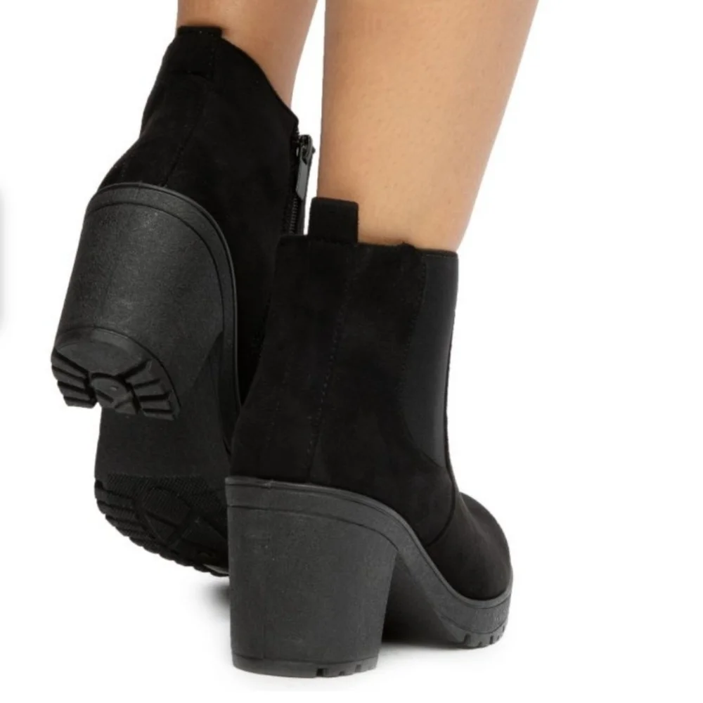 💗9,10 💗 Luna HEELED ANKLE BOOTIES - Picture 4 of 4